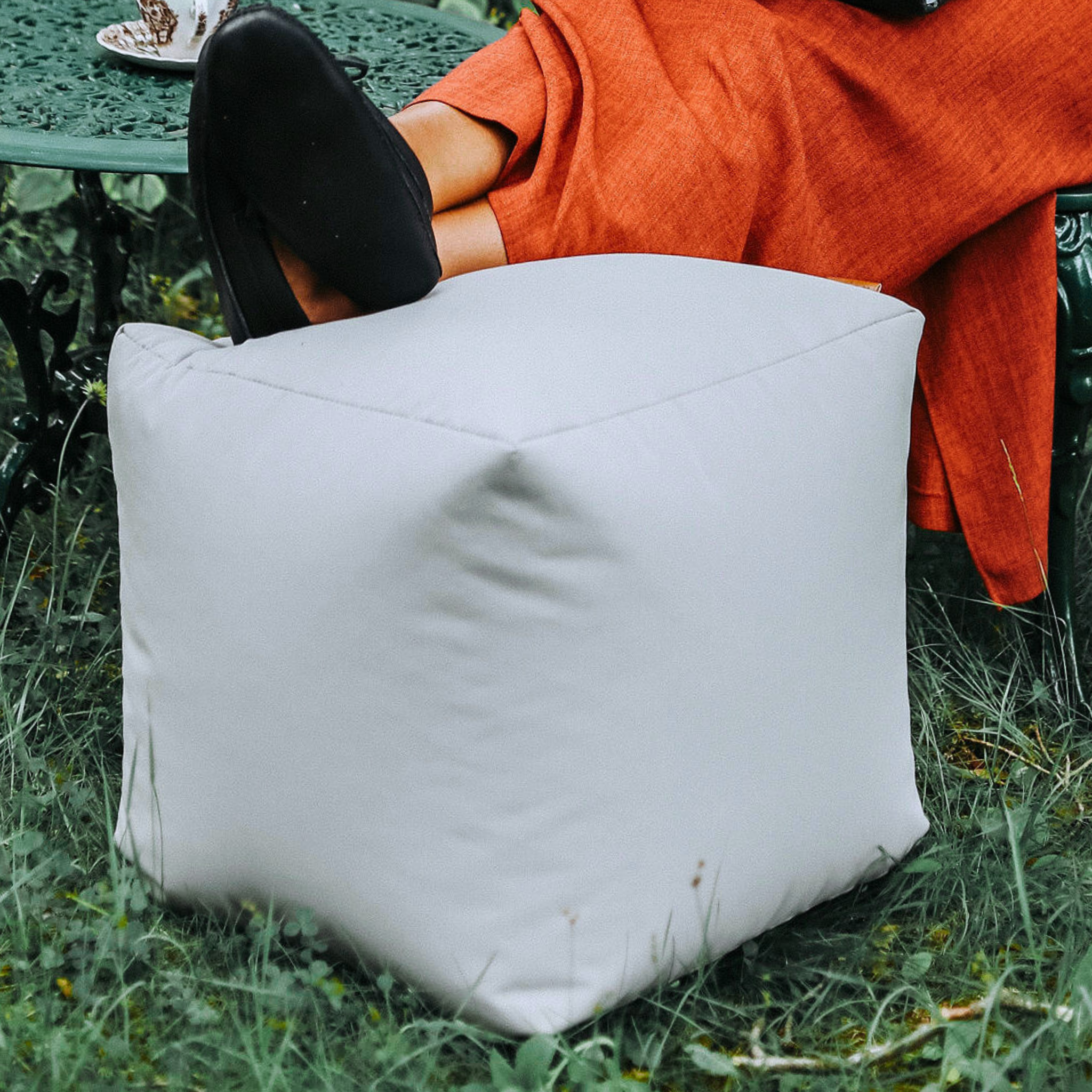 Pouf repose-pieds Carré - Orizon