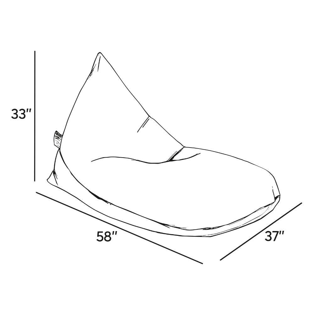 Adult Lounge Bean Bag - Orizon