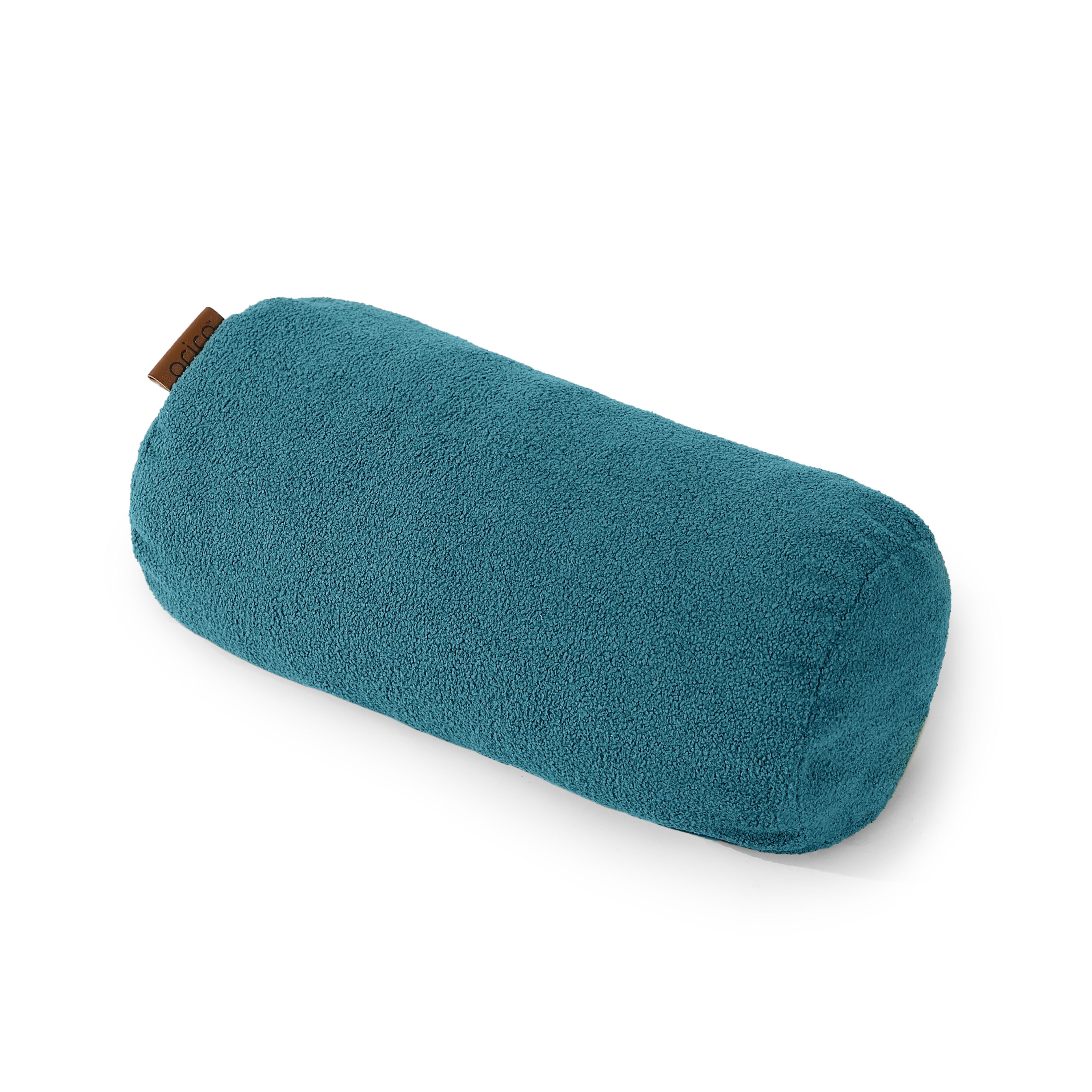Coussin de soutien, pour la nuque et le bas du dos, marque ARICO / Couleur Bleu Agave