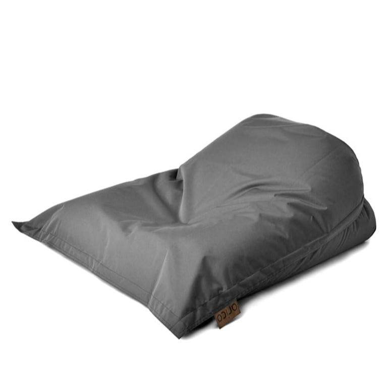 Bean bag ARICO adulte Charbon position couché