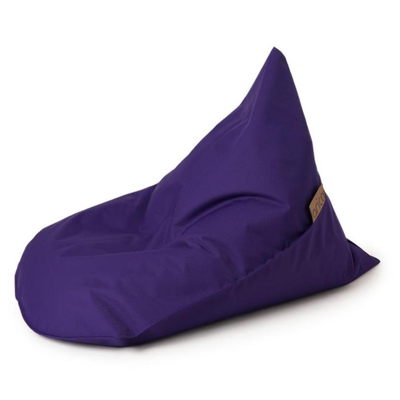 Bean Bag ARICO format junior couleur Violet, vue de côté.