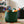 Load image into Gallery viewer, Panier de rangement de couleur Boréal avec jouets à l&#39;intérieur vue de face. 
