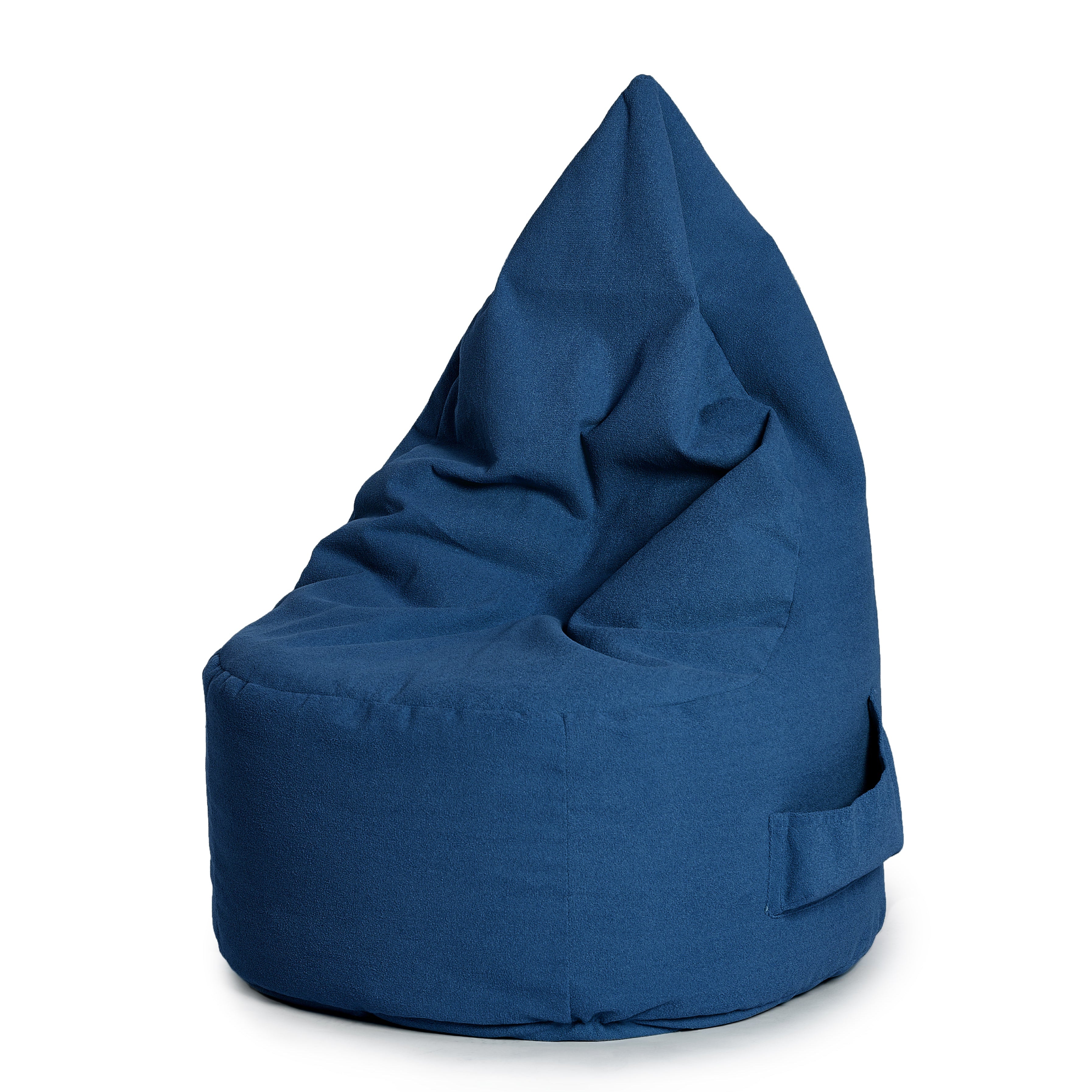 Bean bag Ergo Adulte, ARICO, collection Paloma avec un tissu doux, fait au Canada / couleur Bleu Océan