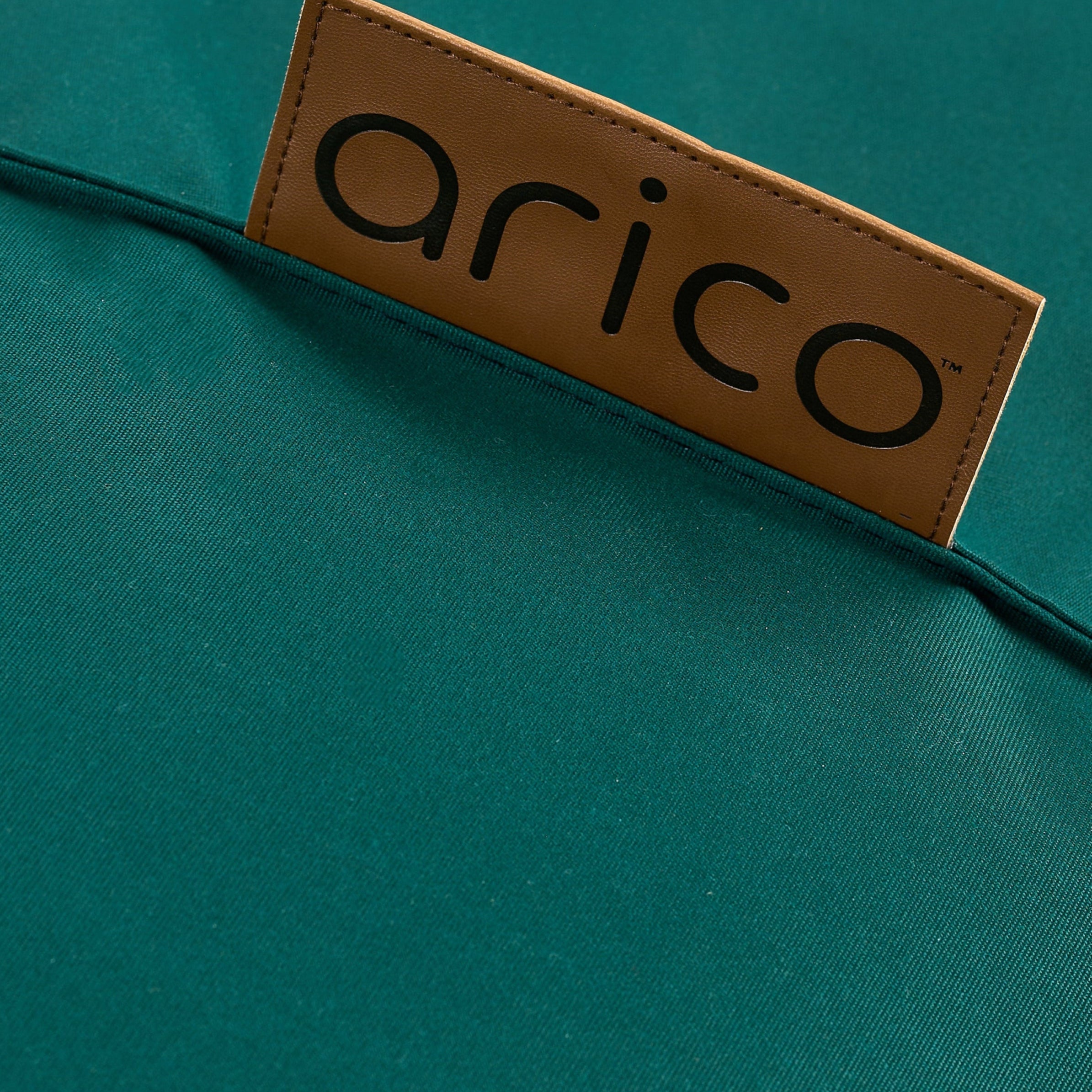 Détails du tissu de la collection Orizon - vert sauvage - bean bags ARICO