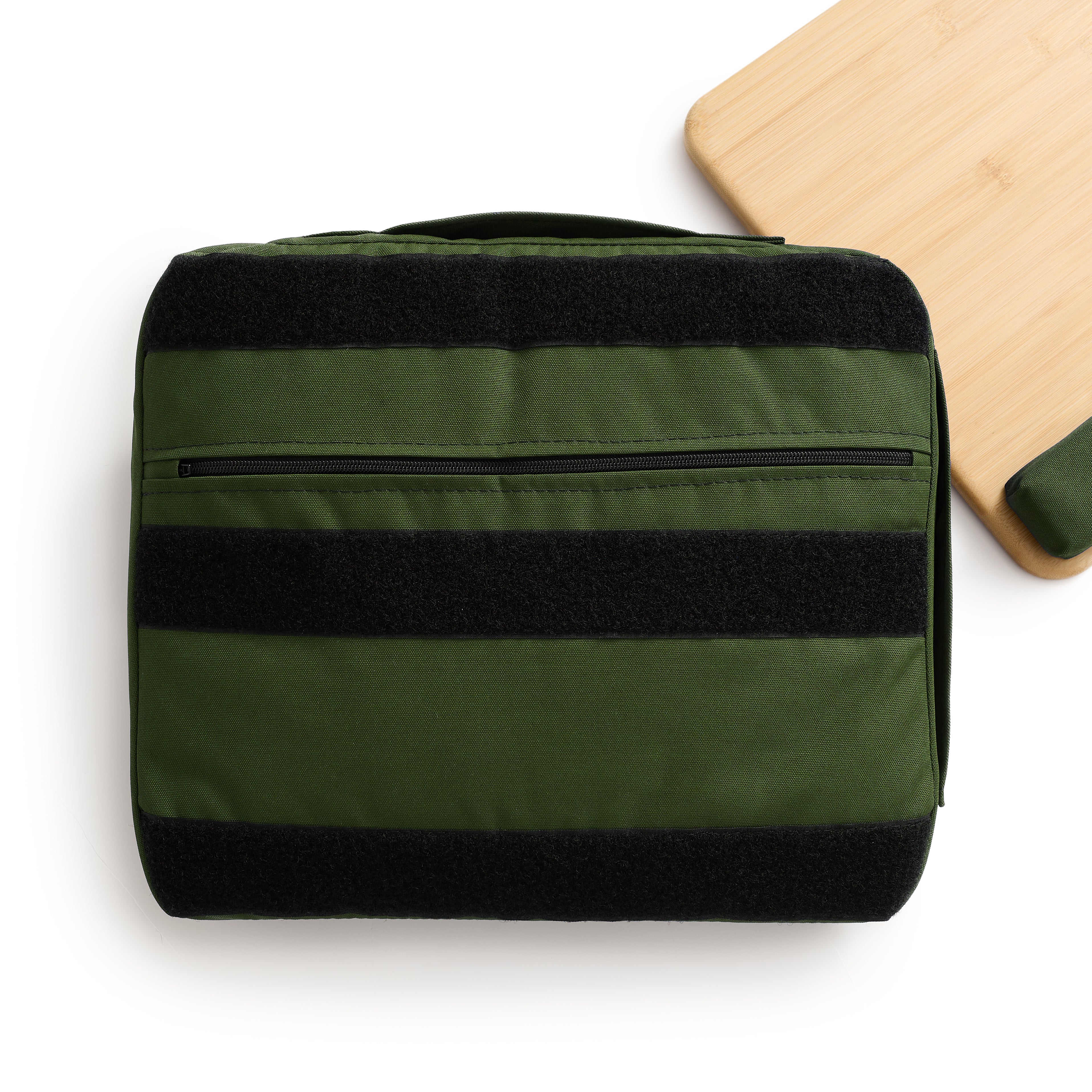 Base coussinée avec housse lavable pour tablette ergonomique en bambou ARICO