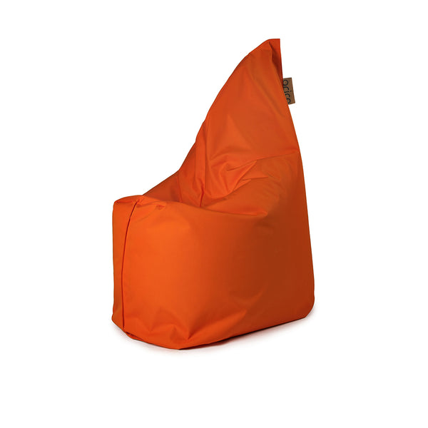 Bean Bag Cadet de couleur Tangerine.