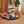 Load image into Gallery viewer, Coussin de sol Arico avec motif Mali dans une ambiance maison. 
