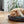 Load image into Gallery viewer, Coussin pour chien ARICO de format mini avec chien. Couleur Charbon. 
