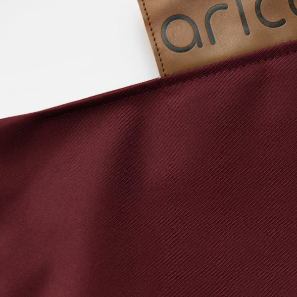 Housse Arico de couleur bordeaux