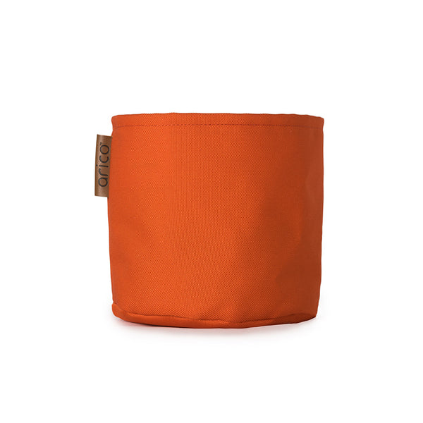 Cache-pots Arico de couleur tangerine