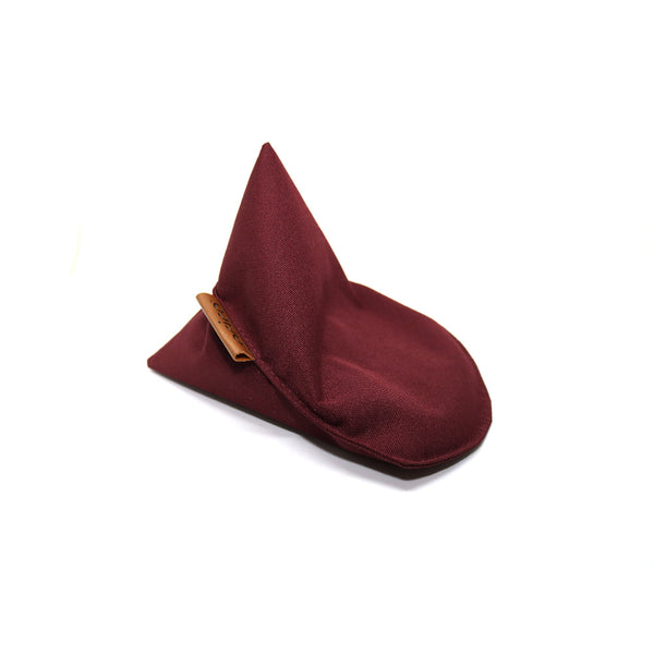 Mini bean bag Arico de couleur bordeaux