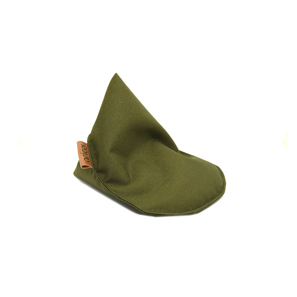 Mini bean bag Arico de couleur olive