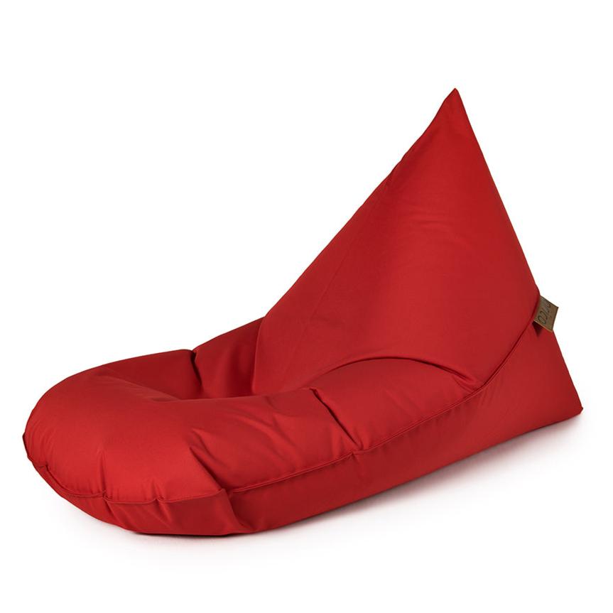bean bag lounge adulte ARICO de couleur Chili.